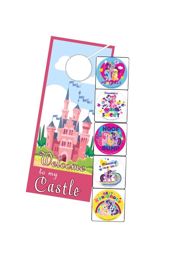 my little Pony Coloring Book with Take-N-Play Set - 96-page Coloring Book   Stickers and Markers - Image 4