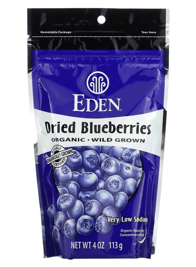 Eden Foods Organic Dried Blueberries 4 oz (113 g)
