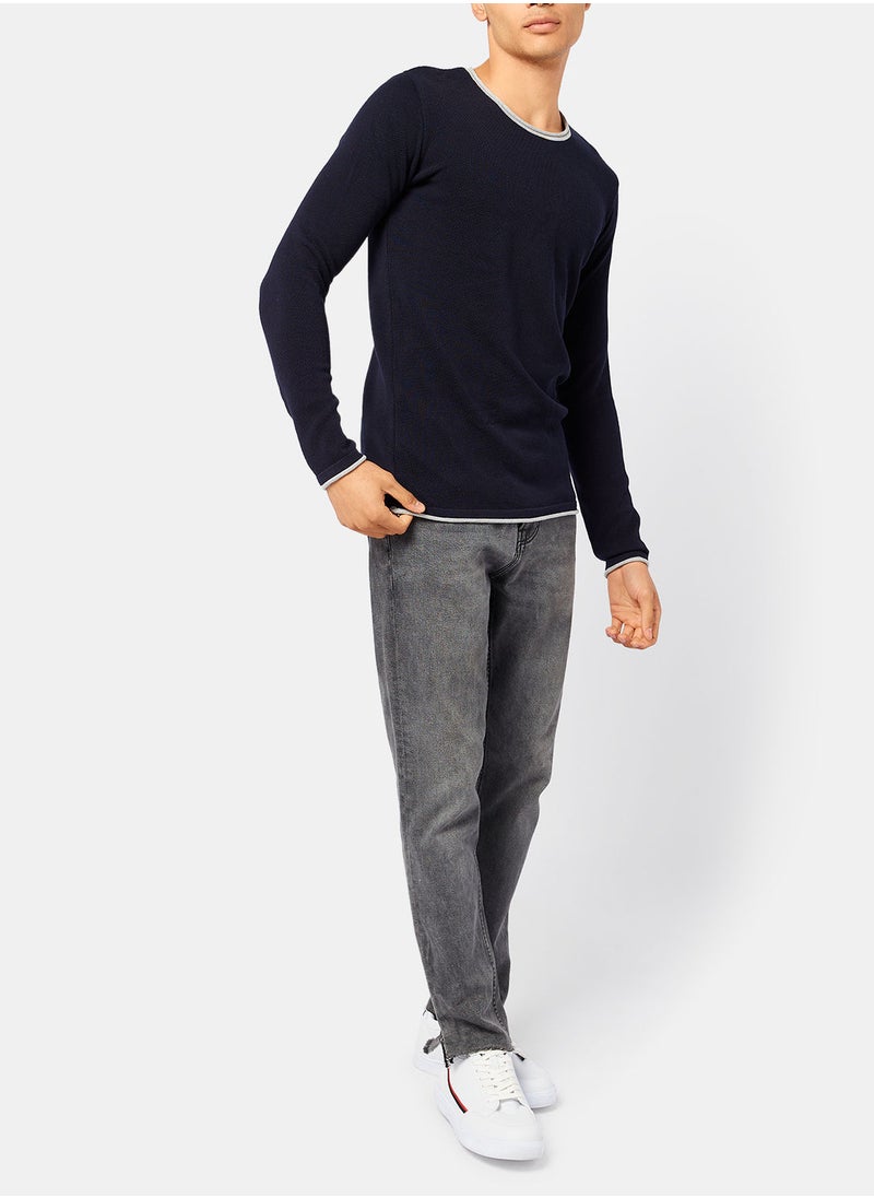 TOWN TEAM - Essential Knitted Pullover - Image 1