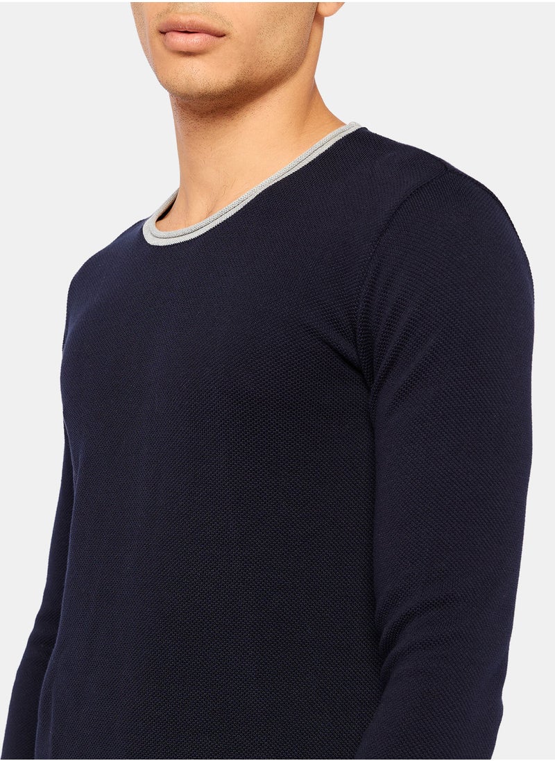 TOWN TEAM - Essential Knitted Pullover - Image 1