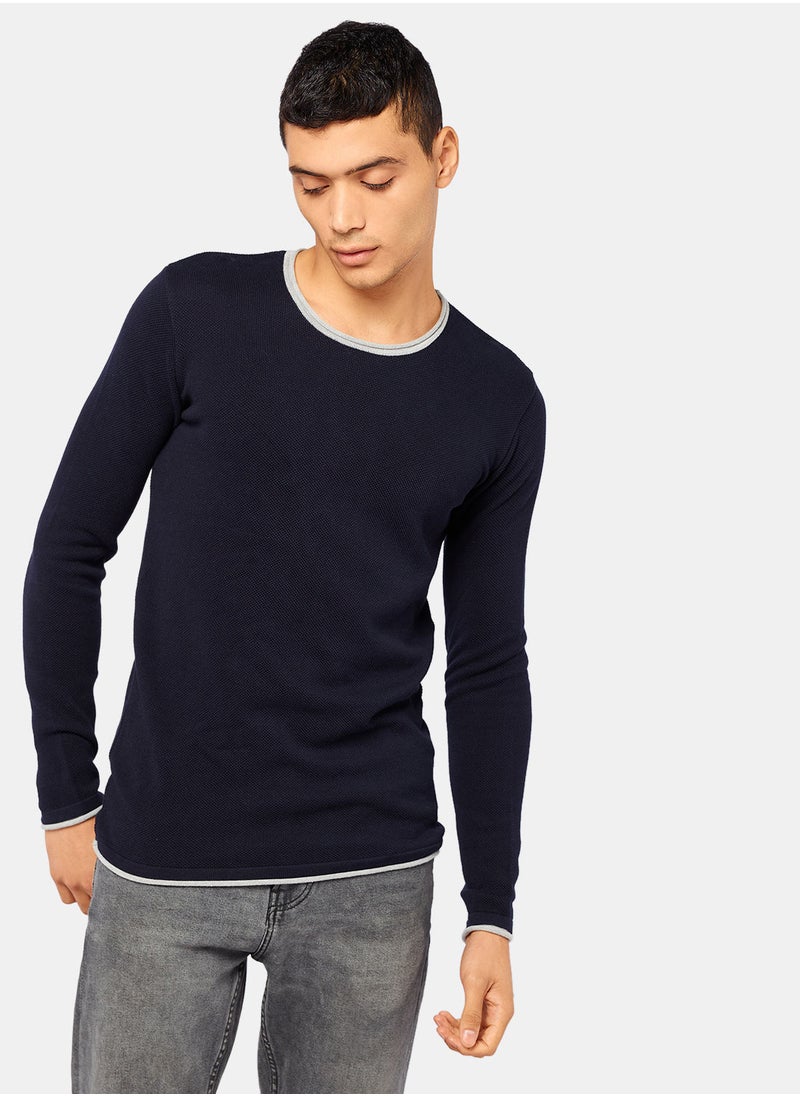 TOWN TEAM - Essential Knitted Pullover - Image 1