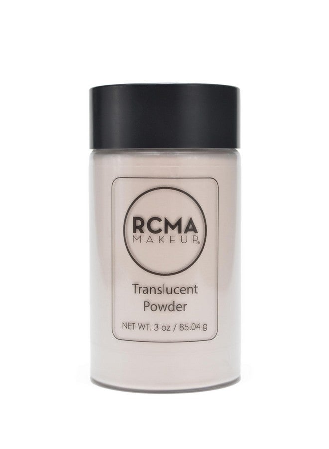 RCMA | Translucent Loose Powder | Flawless Finish | Professional Makeup | Setting Powder | All Skin Types | 3oz Bottle - Image 1