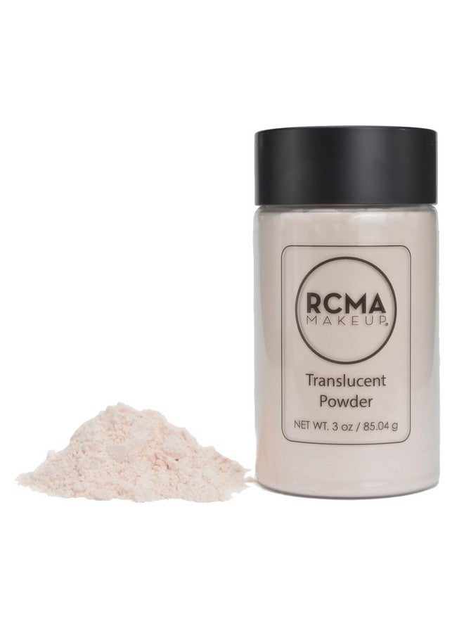 RCMA | Translucent Loose Powder | Flawless Finish | Professional Makeup | Setting Powder | All Skin Types | 3oz Bottle - Image 3
