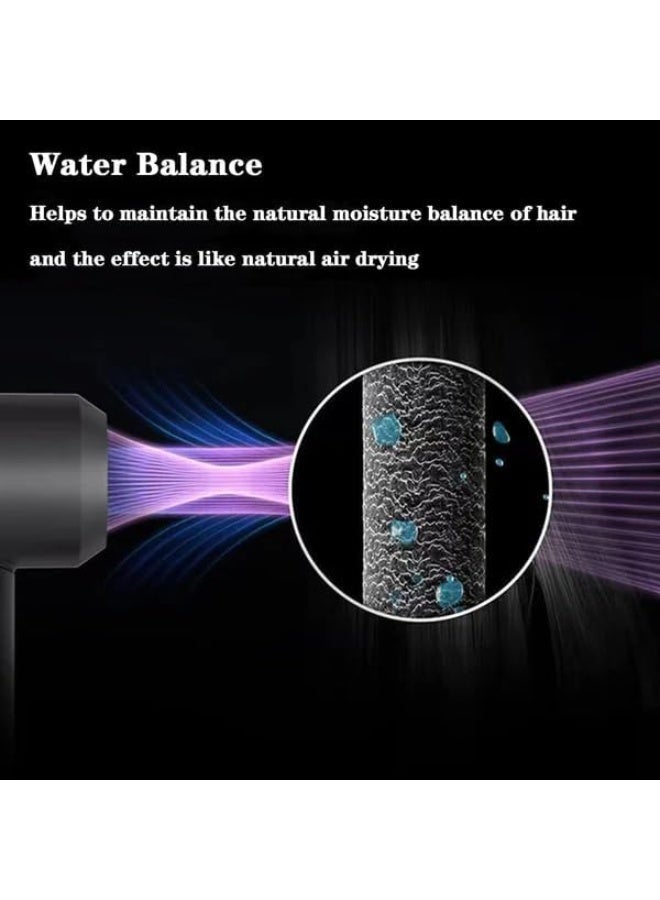 5-in-1 Professional High-Speed Leafless Hair Dryer with Curling Attachment – Premium Salon-Grade Electric Hair Styling Tool for All Hair Types - Image 3