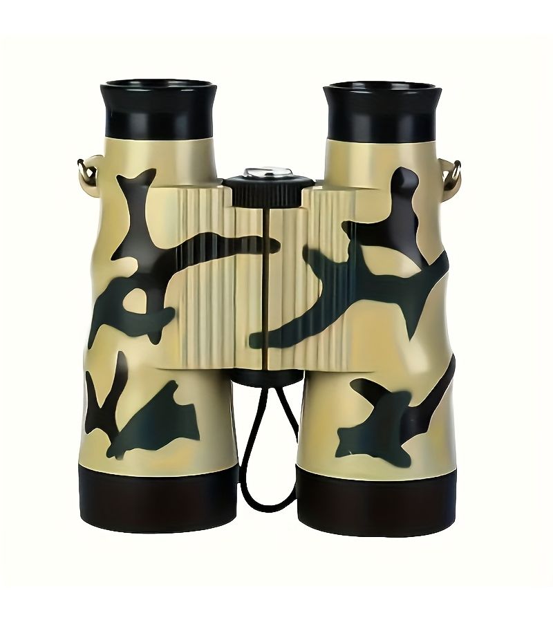 Yellow Kids Binoculars for Bird Watching Camping Science Detective Gifts - Image 5