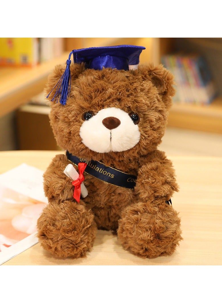 general Dr.Graduation Plush, Giant Plush Doll, Cute Animal PhD Toy, Gift for Kids, Girls, and Boys
