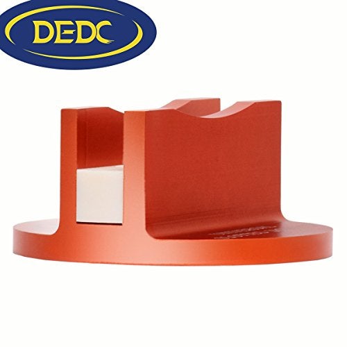 DEDC Universal Aluminum Grooved Magnetic Jack Pad, Jacking Puck Pinch Weld Frame Rail Adapter, Oil Change Mush Haves, Change Tire Repair Tires Oil Must Have, for Car SUV Truck Pickup Sedan MPV Wagon - Image 4
