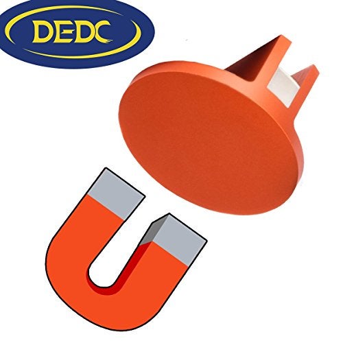DEDC Universal Aluminum Grooved Magnetic Jack Pad, Jacking Puck Pinch Weld Frame Rail Adapter, Oil Change Mush Haves, Change Tire Repair Tires Oil Must Have, for Car SUV Truck Pickup Sedan MPV Wagon - Image 3