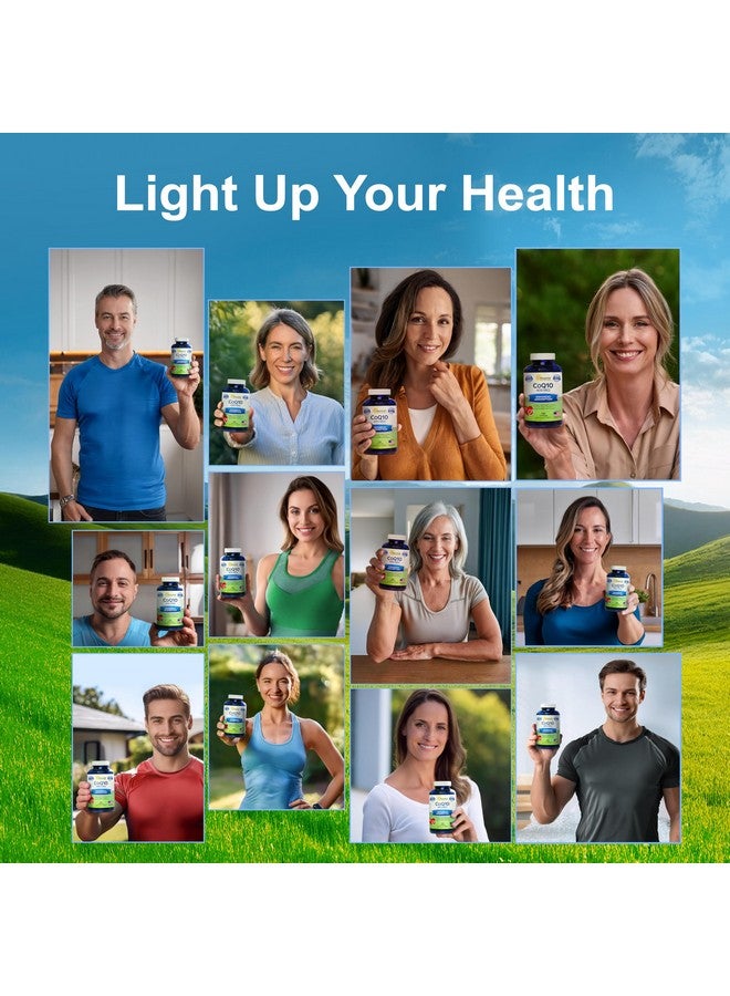 aSquared Nutrition CoQ10 (400mg Max Strength, 100 Veggie Capsules) - High Absorption Coenzyme Q10 Powder - Ubiquinone Supplement Pills, Extra Antioxidant CO Q-10 Enzyme Vitamin Tablets, Coq 10 400 mg - Image 2