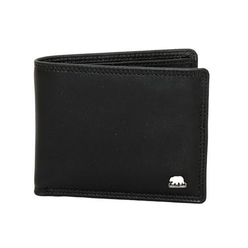 BROWN BEAR Wallet for Men Leather Original, Pure Nappa Leather Wallet for Man Stylish, Certified RFID Protected Slim Purse with Eight Card Pockets - Image 1