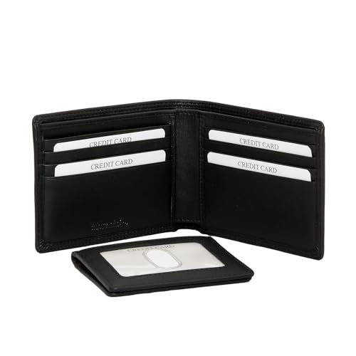 BROWN BEAR Wallet for Men Leather Original, Pure Nappa Leather Wallet for Man Stylish, Certified RFID Protected Slim Purse with Eight Card Pockets - Image 2