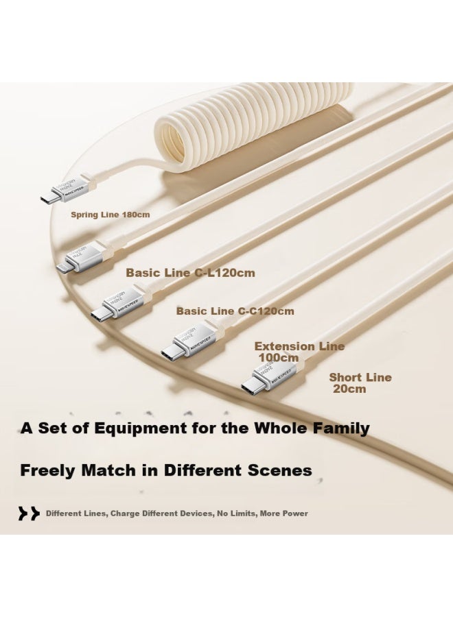 MOVESPEED Family Gift Box Type-c Data Cable 240w Mobile Computer Car Fast Charge Usb-c Charging Cable Set For Apple, Honor, Xiaomi, Etc. - Image 2