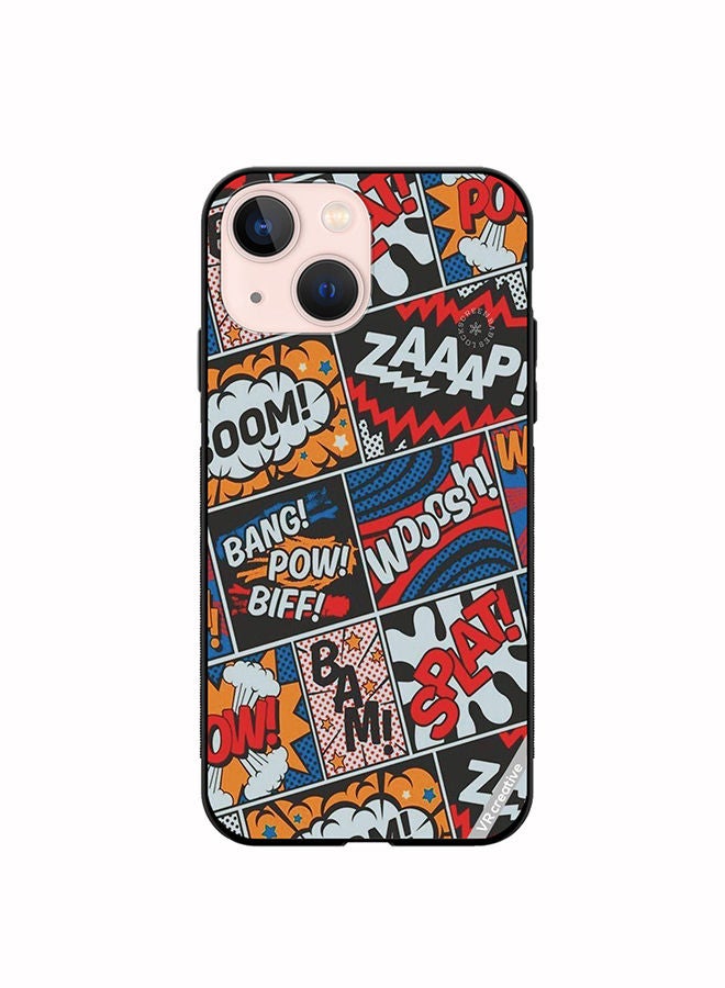 VR CREATIVE Protective Case Cover For Apple iPhone 14 Pop Art Design Multicolour - Image 1