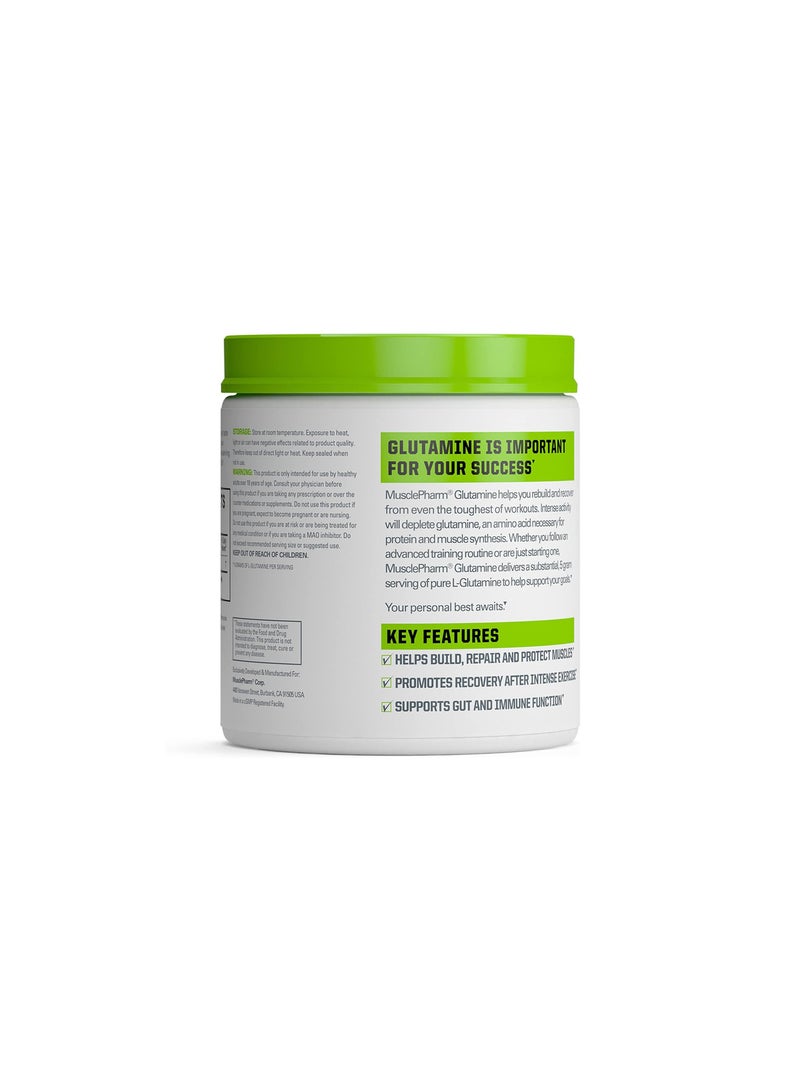MusclePharm Glutamine, Pure l-Glutamine Powder, Unflavoured 60 Servings - Image 3