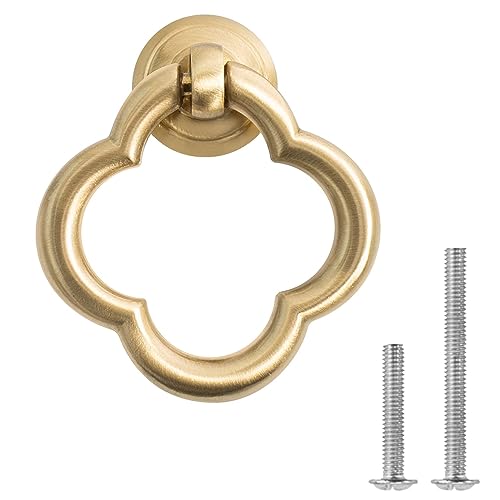 Ruiao 16 Pack Gold Cupboard Knobs Cabinet Knobs Drawer knobs Zinc Alloy Gold Knobs for Dresser Cupboard Knobs for Kitchen Bathroom - Image 1