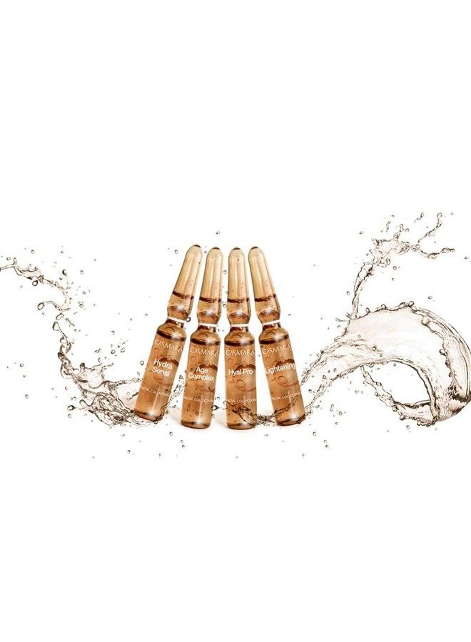 CASMARA أمبولات تفتيح البشرة بتأثير الفلاش - تأثير مضاد للشيخوخة - مكونات طبيعية - بشرة متألقة وشابة - سيروم للوجه للجنسين (2.5 مل × 5 قطع) - علبة من 5 - Image 5