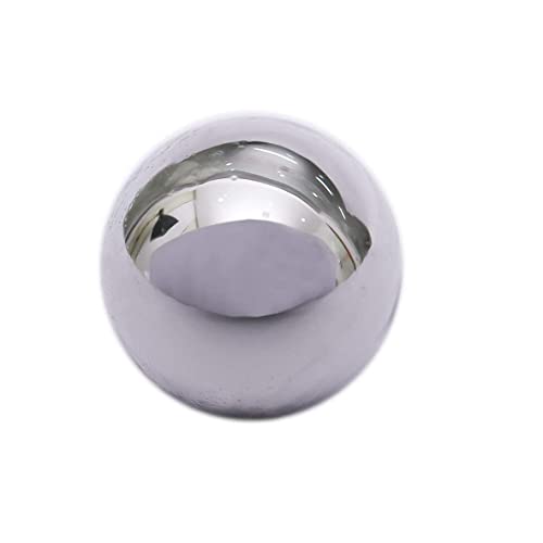 OMX Steel Bearing Ball, No Holes, Silver Full Solid Iron Balls (25 MM, 2 PC) - Image 2