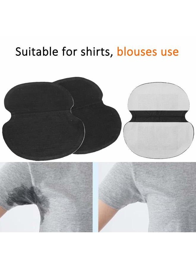 Shanrya 60pcs Underarm Armpit Sweat Pads Non‑Woven Fabric Dress Clothing Underarm Sweat Pads, Convenient Underarm Armpit Pad Strong Adhesion Keep Clean for Hot Weather - Image 3