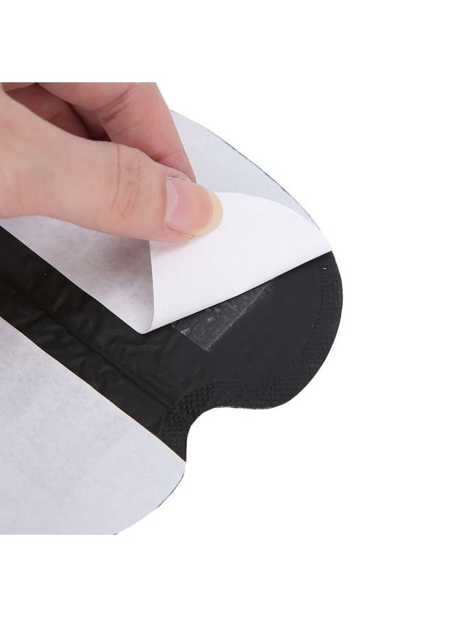 Shanrya 60pcs Underarm Armpit Sweat Pads Non‑Woven Fabric Dress Clothing Underarm Sweat Pads, Convenient Underarm Armpit Pad Strong Adhesion Keep Clean for Hot Weather - Image 5