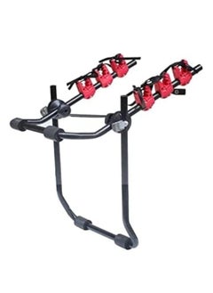 Bicycle Carrier For Car, Foldable 3 Bicycle Trunk Mount Rack Hitch Mount Rack for Most Sedans/Hatchbacks/Minivans SUV, Rear Mount Carrier Car Rack Bike Cycle