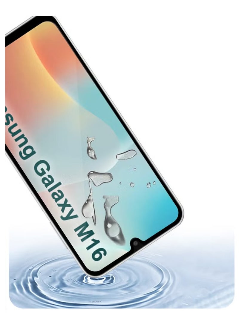ELTRAZONE Samsung Galaxy M16 Screen Protector – 9H Hardness Tempered Glass with Full Coverage – HD Ultra Clear Display – Edge-to-Edge Protection – Anti-Scratch & Anti-Fingerprint Coating – Easy Bubble-Free Installation – Case Friendly Screen Guard - Image 3