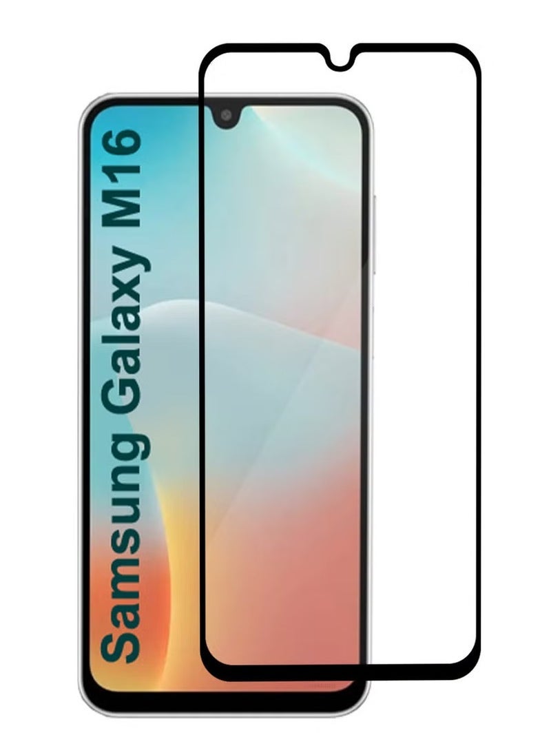 ELTRAZONE Samsung Galaxy M16 Screen Protector – 9H Hardness Tempered Glass with Full Coverage – HD Ultra Clear Display – Edge-to-Edge Protection – Anti-Scratch & Anti-Fingerprint Coating – Easy Bubble-Free Installation – Case Friendly Screen Guard - Image 2