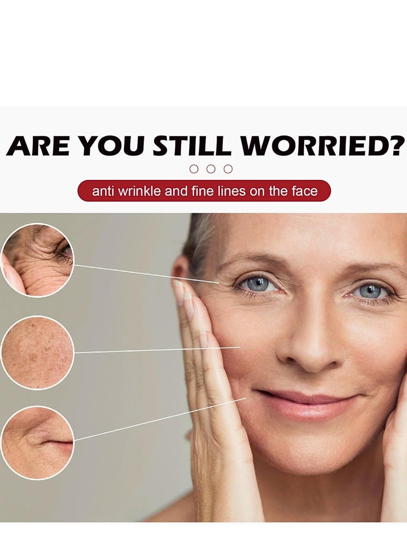 إيلهو سيروم الريتينول للوجه - سيروم للوجه ضد التجاعيد، سيروم للبقع الداكنة لتفتيح وتجديد البشرة - سيروم حمض الهيالورونيك مع الريتينول والكولاجين المُحلل، مضاد للشيخوخة، يرطب 30 مل - Image 2