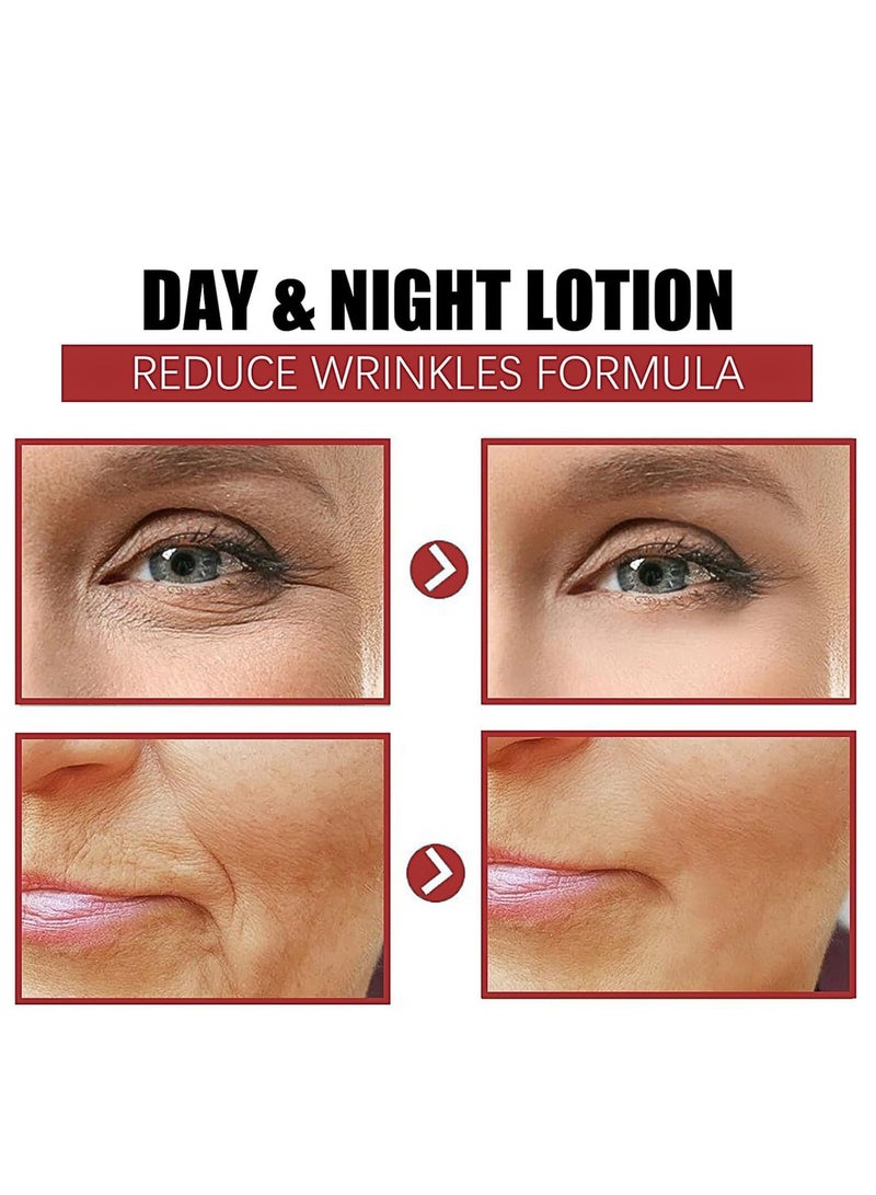 إيلهو سيروم الريتينول للوجه - سيروم للوجه ضد التجاعيد، سيروم للبقع الداكنة لتفتيح وتجديد البشرة - سيروم حمض الهيالورونيك مع الريتينول والكولاجين المُحلل، مضاد للشيخوخة، يرطب 30 مل - Image 3