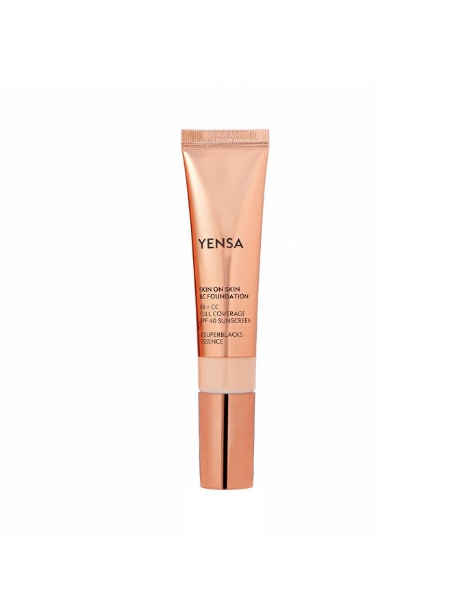 YENSA BC Foundation - Full Coverage, Skin Superfood, Hydrating Serum & SPF 40 Sunscreen (Medium Warm) 1 fl oz - Image 1