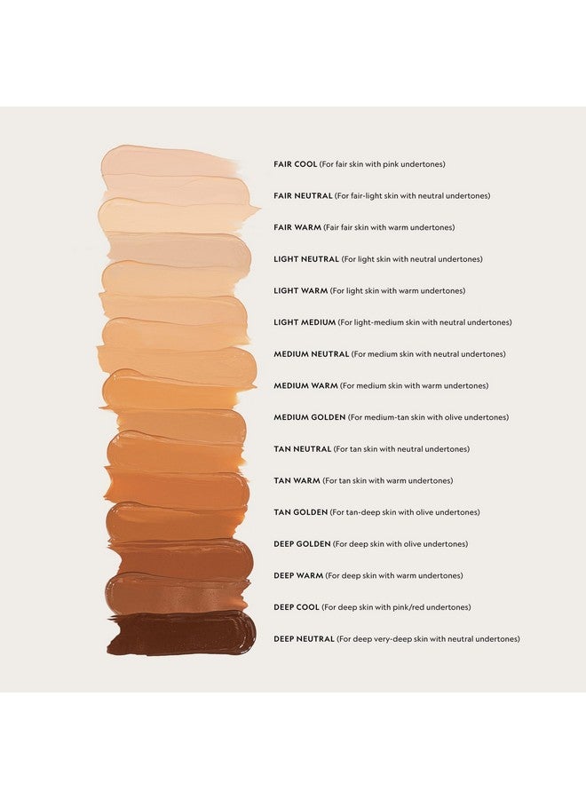 YENSA BC Foundation - Full Coverage, Skin Superfood, Hydrating Serum & SPF 40 Sunscreen (Medium Warm) 1 fl oz - Image 2