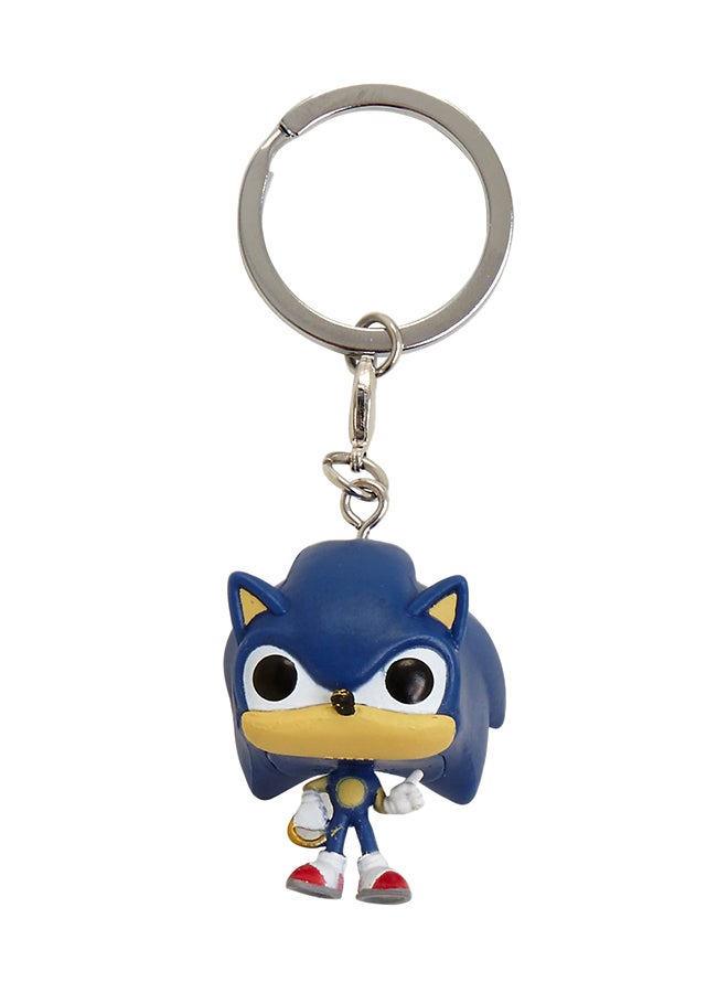 Sonic Bobblehead Keychain 1 x 1 x 1.5inch - Image 2