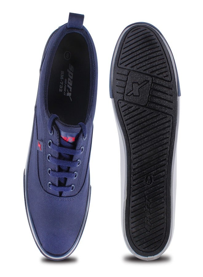 SPARX Mens SM 732 | Stylish, Comfortable | Blue Sneaker - 7 UK (SM 732) - Image 2