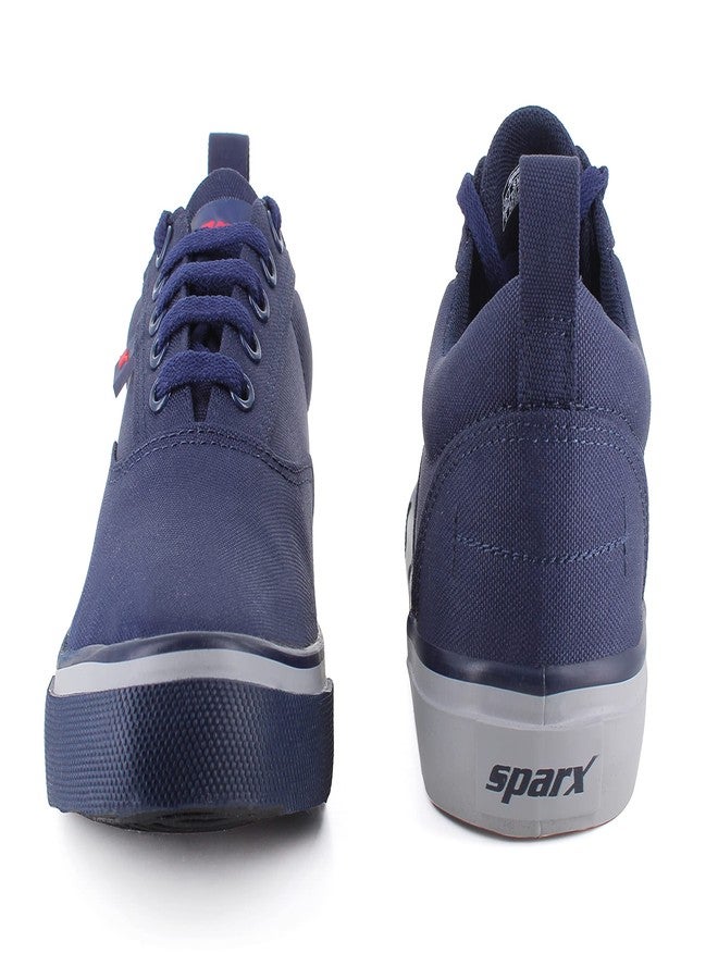 SPARX Mens SM 732 | Stylish, Comfortable | Blue Sneaker - 7 UK (SM 732) - Image 3