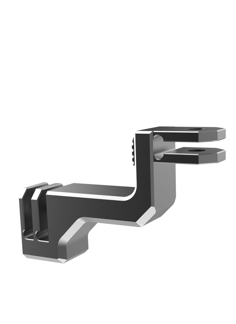 Generic - 90 Degree Aluminum Vertical Bracket Adapter Elbow Mount Compatible with GoPro Hero 12/ Hero11/ Hero10/Hero 9 Black/Case for GoPro Vertical Mount/VRT Vertical Adapter - Image 1