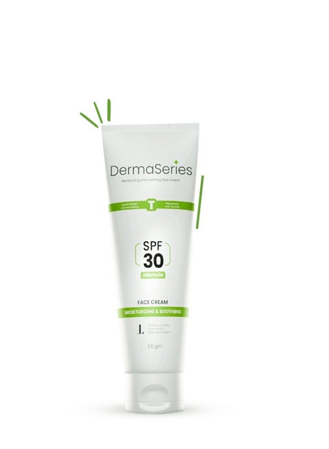 DermaSeries Moisturizing And Smoothing Face Cream SPF30 50gm