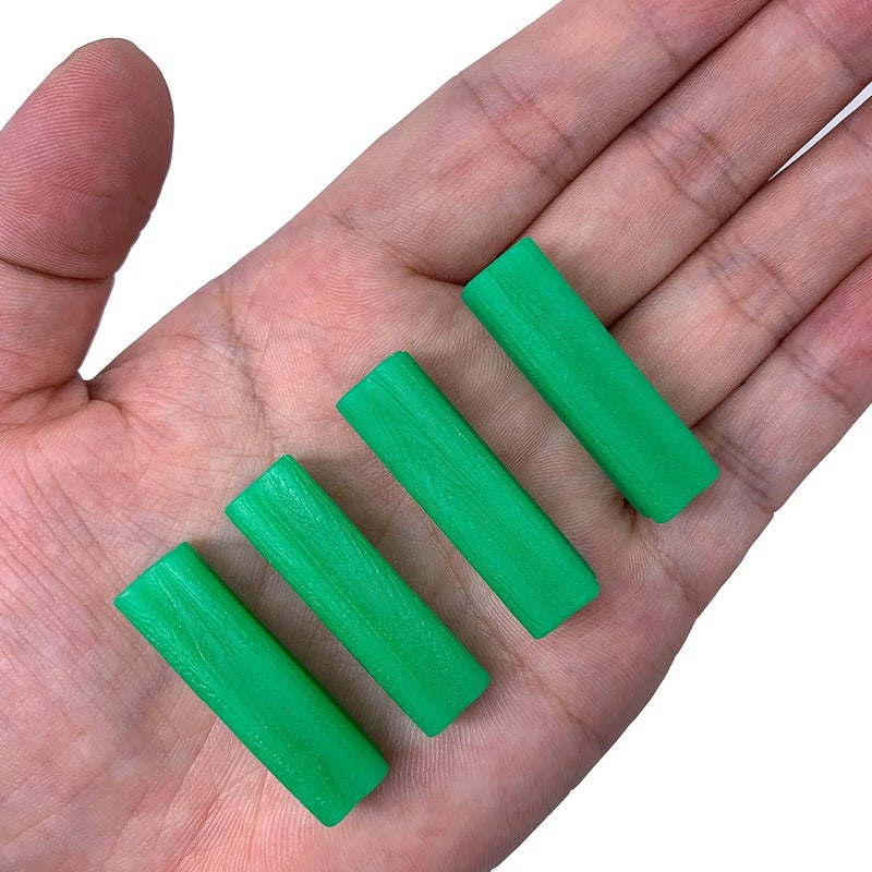 Yining Orthodontics Chewies for Invisalign Aligner Trays 10 Chewies Mint Scented Cuboid NonSlip 10 Pack Green - Image 2
