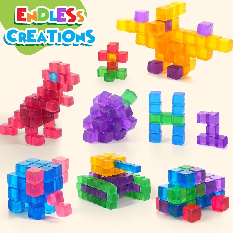 Jelly Building Blocks 150pcs Silicone Creative Toy - Image 4