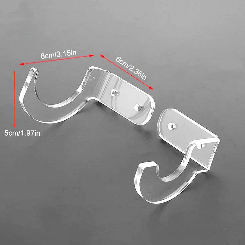 WANLIAN Light Saber Wall Mount Light Saber Wall Display Rack for Any Lightsaber - Image 2