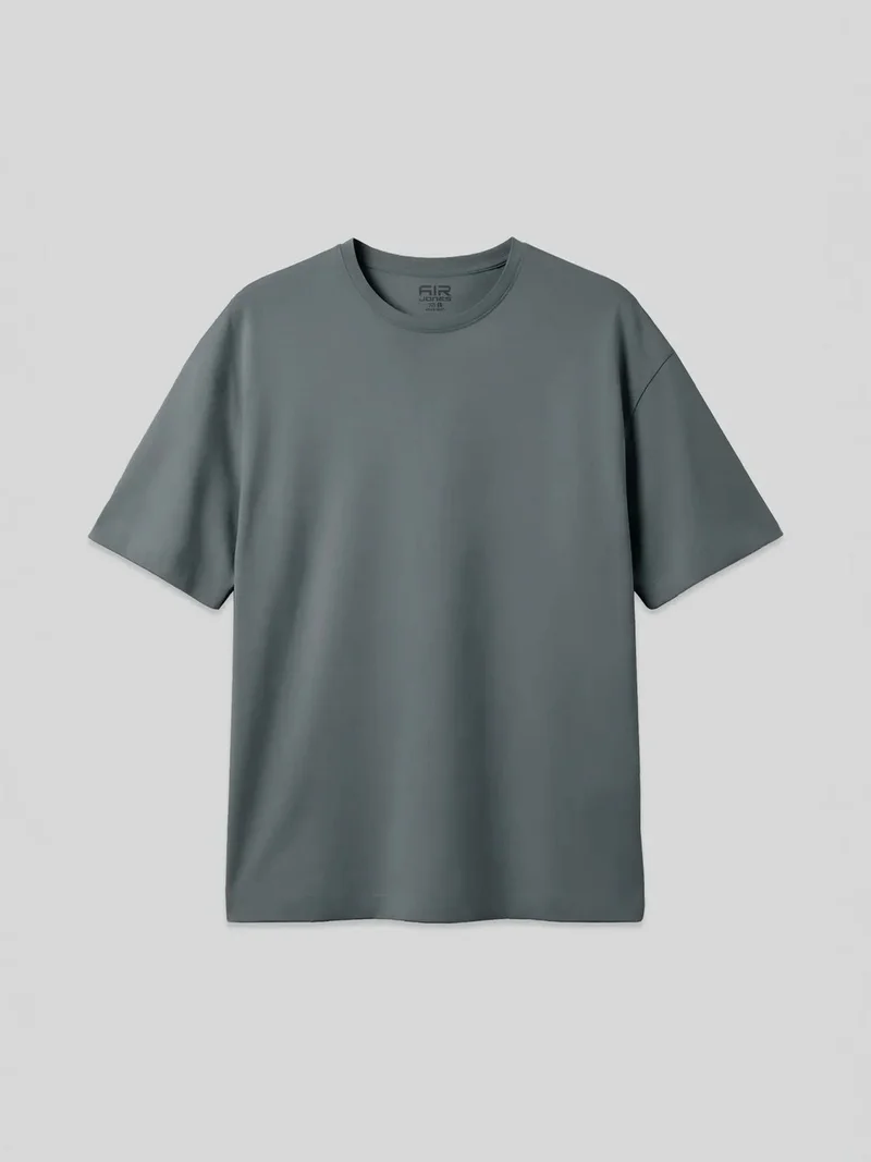 تومي لايف TOMMY Oversized Cotton Crew Neck T-Shirt