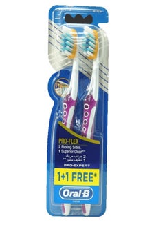 Oral-B Pro-Expert Clinic Line Pro-Flex Soft Manual Toothbrush 1+1 -Multicolors - pzsku/Z1682AD3298B7942FBB10Z/45/_/1740071483/992de378-6cee-48b7-8bce-de808c0964e9