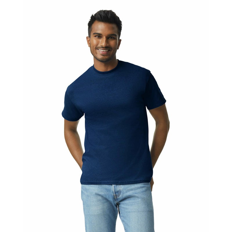 Gildan Adult Ultra Cotton T-Shirt, Style G2000, Multipack, Navy (2-Pack), X-Large - Image 2
