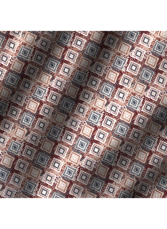 نجيب سليم - ستائر سابيا كتان قطيفة تصميم عصري  بحلقات فولاذية - Image 1