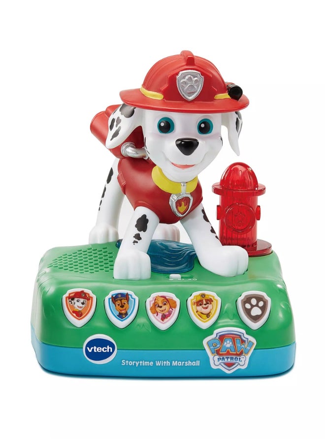 vtech Storytime With Marshall – Interactive PAW Patrol Nightlight & Storybook with 4 Narrated Adventures, Sleep Timer, Music & Games for Kids 3+ - Image 1