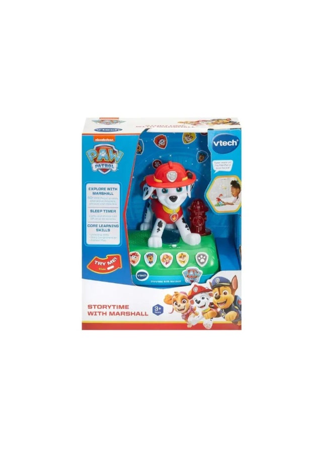vtech Storytime With Marshall – Interactive PAW Patrol Nightlight & Storybook with 4 Narrated Adventures, Sleep Timer, Music & Games for Kids 3+ - Image 5