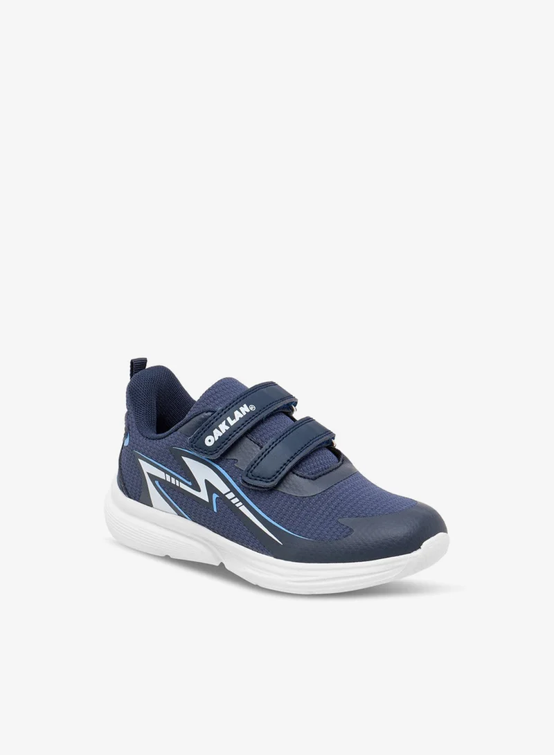 Oaklan by Shoexpress Boys Panelled Sports Shoes with Hook and Loop Closure