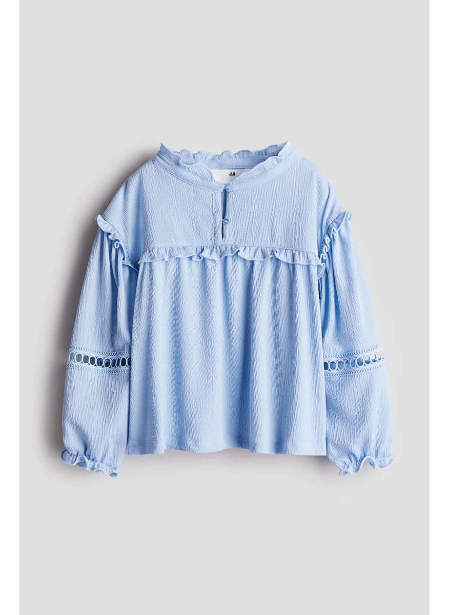 اتش اند ام Crinkled Blouse