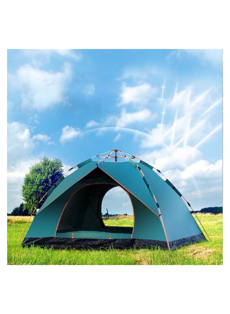 2 Doors Waterproof Camping Tent with UV Protection Dome /5 Persons - Image 2