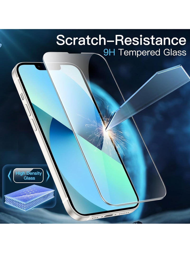 ELTRAZONE 3-in-1 iPhone 13 Mini Case with 2 Tempered Glass Screen Protectors – Non-Yellowing Shockproof Bumper Cover - Image 5