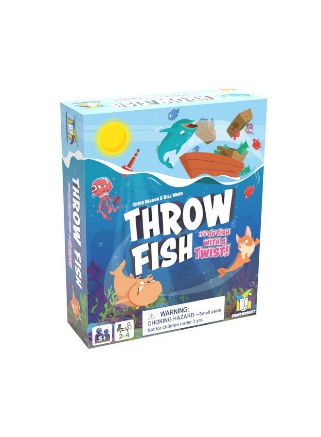 Gamewright - Throw Fish Card Game for Kids 5+, 2-4 Players - Image 1