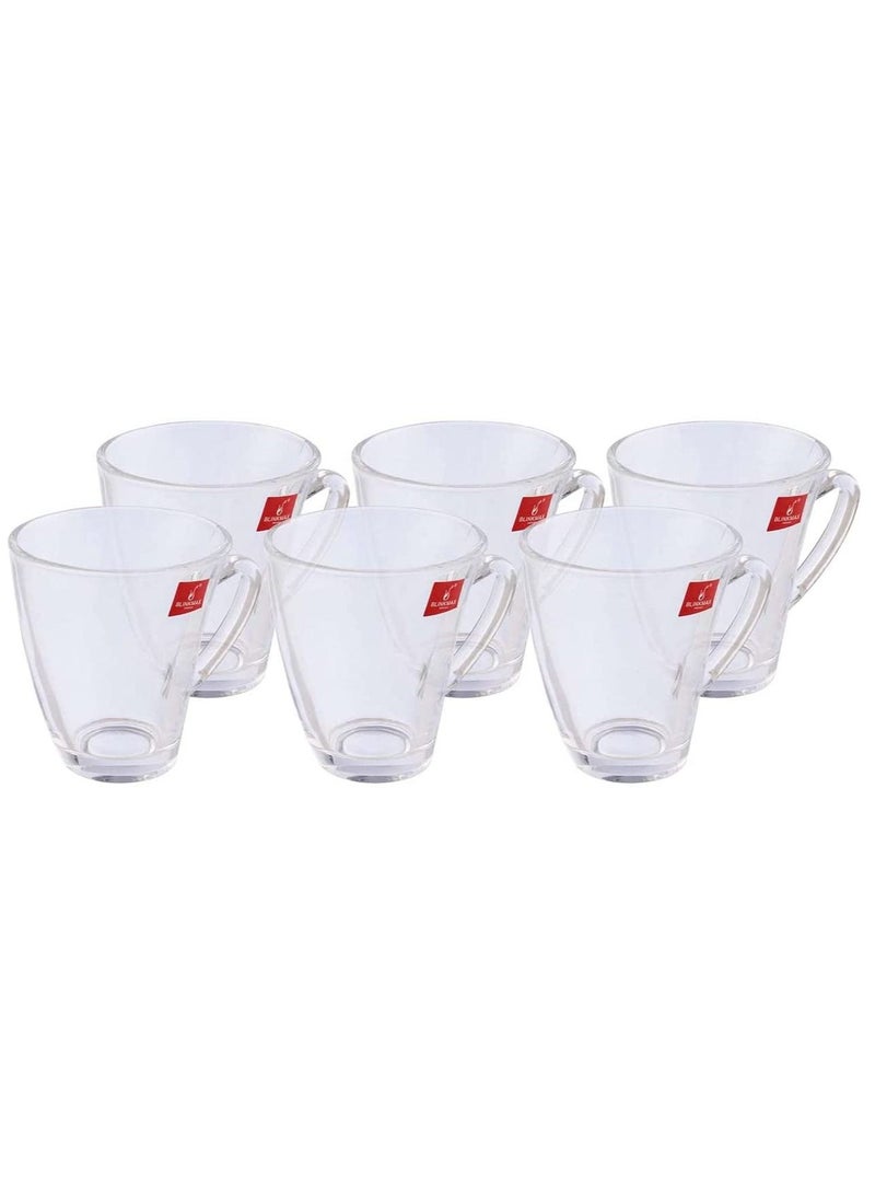 Blink Max Blinkmax Glass Tea Mug Set 6 Pieces  - Image 1